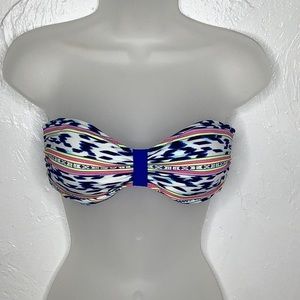 PINK by Victoria’s Secret bandeau bikini top size Medium EUC